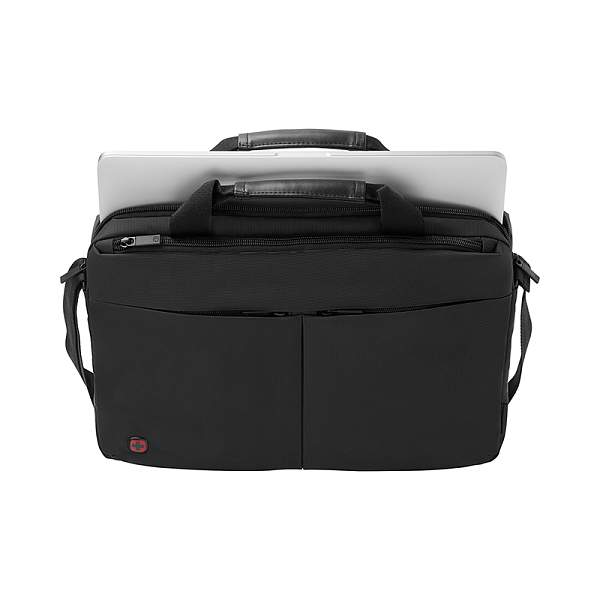 Портфель для ноутбука 14'' WENGER, черный, нейлон / ПВХ, 39 x 8 x 26 см, 5 л 601079 Wenger, Артикул: 601079 фото №1
