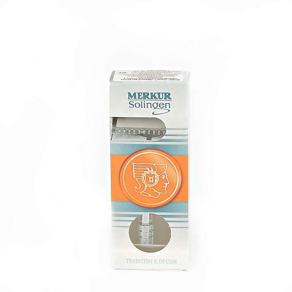 Станок Т- образный для бритья MERKUR золотистый,  лезвие в комплекте (1 шт) 9034003 MERKUR, Артикул: 9034003 фото №1