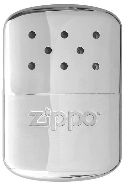 Каталитическая грелка ZIPPO, алюминий с покрытием High Polish Chrome, серебристая, 12 ч, 66x13x99 мм 40365 Zippo, Артикул: 40365 фото №1