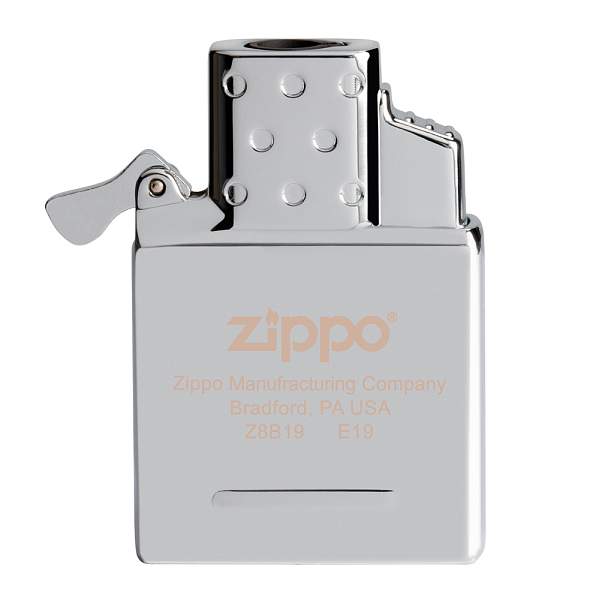 Газовый вставной блок для широкой зажигалки Zippo, одинарное пламя, нержавеющая сталь 65826 Zippo, Артикул: 65826 фото №1