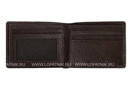 портмоне zippo, коричневое, натуральная кожа, 11,2×2×8,2 см 2006053 Zippo
