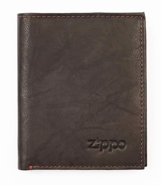Портмоне ZIPPO, цвет "мокко", натуральная кожа, 10x1,5x12,3 см 2005121 Zippo, Артикул: 2005121 фото №1