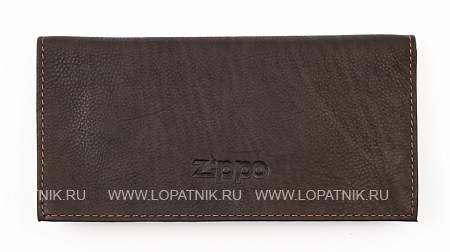 кисет для табака zippo, цвет "мокко", натуральная кожа, 15,5x1,5x8 см 2005130 Zippo