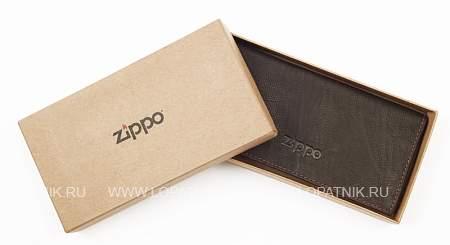 кисет для табака zippo, цвет "мокко", натуральная кожа, 15,5x1,5x8 см 2005130 Zippo