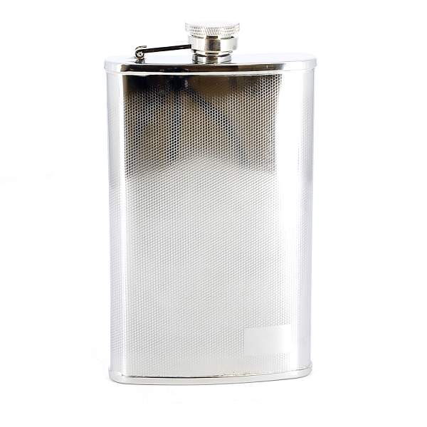 Фляга S.Quire 0,27 л, сталь, серебристый цвет с рисунком 1709YX S.QUIRE, Артикул: 1709YX фото №1