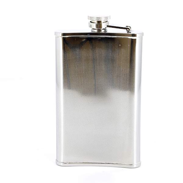 Фляга S.Quire 0,27 л, сталь, серебристый цвет с рисунком 1709YX S.QUIRE, Артикул: 1709YX фото №1