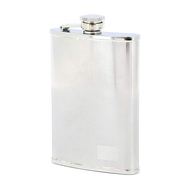 Фляга S.Quire 0,24 л, сталь, серебристый цвет с рисунком 1508YX S.QUIRE, Артикул: 1508YX фото №1