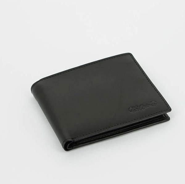 Портмоне S.Quire, натуральная воловья кожа, черный, гладкая, 11,2 x 9 x 2 см 5100-BK VT S.QUIRE, Артикул: 5100-BK VT фото №1