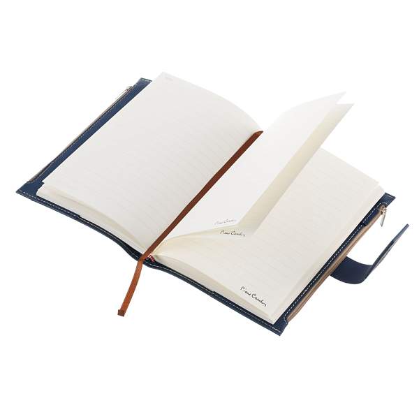 Записная книжка Pierre Cardin в обложке, синяя, 21,5 х 15,5, 3,5 см PC190-F04-2 Pierre Cardin, Артикул: PC190-F04-2 фото №1