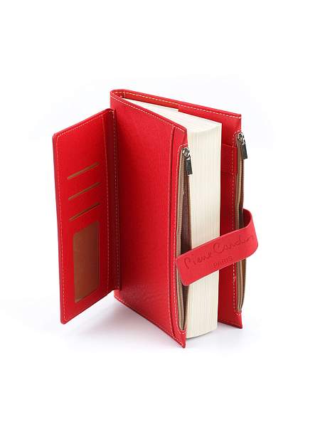 Записная книжка Pierre Cardin в обложке, красная, 21,5 х 15,5, 3,5 см PC190-F04-3 Pierre Cardin, Артикул: PC190-F04-3 фото №1
