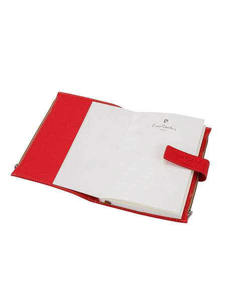 Записная книжка Pierre Cardin в обложке, красная, 21,5 х 15,5, 3,5 см PC190-F04-3 Pierre Cardin, Артикул: PC190-F04-3 фото №1