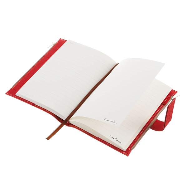 Записная книжка Pierre Cardin в обложке, красная, 21,5 х 15,5, 3,5 см PC190-F04-3 Pierre Cardin, Артикул: PC190-F04-3 фото №1