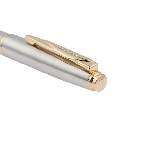 Ручка-роллер Pierre Cardin GAMME Classic. Цвет - стальной. Упаковка Е. PC0920RP Pierre Cardin, Артикул: PC0920RP фото №1