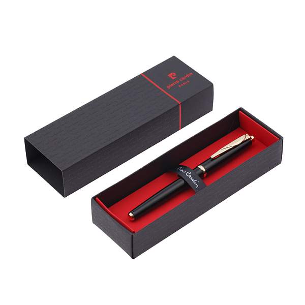 Ручка-роллер Pierre Cardin GAMME Classic. Цвет - черный. Упаковка Е. PC0921RP Pierre Cardin, Артикул: PC0921RP фото №1