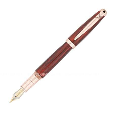 ручка перьевая pierre cardin majestic. цвет - коричнево-медный. упаковка в pcx755fp-rg Pierre Cardin