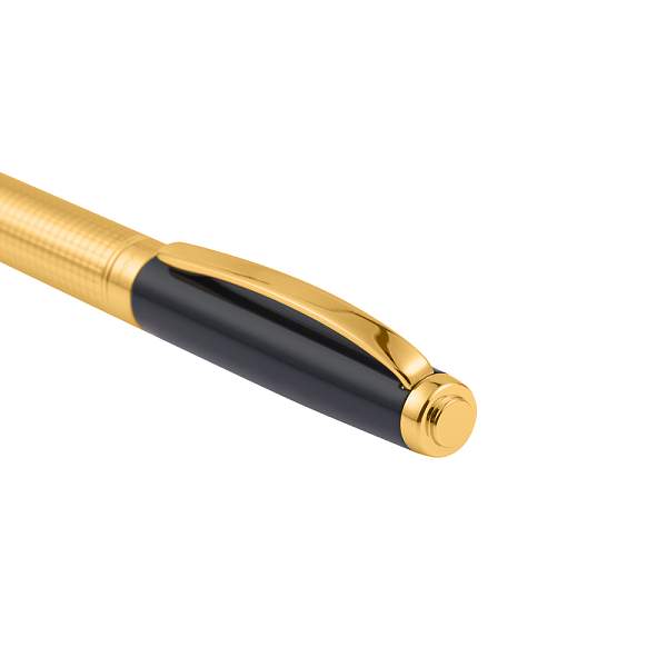 Ручка шариковая Pierre Cardin GOLDEN. Цвет - золотистый и черный. Упаковка B-1 PC8112BP Pierre Cardin, Артикул: PC8112BP фото №1