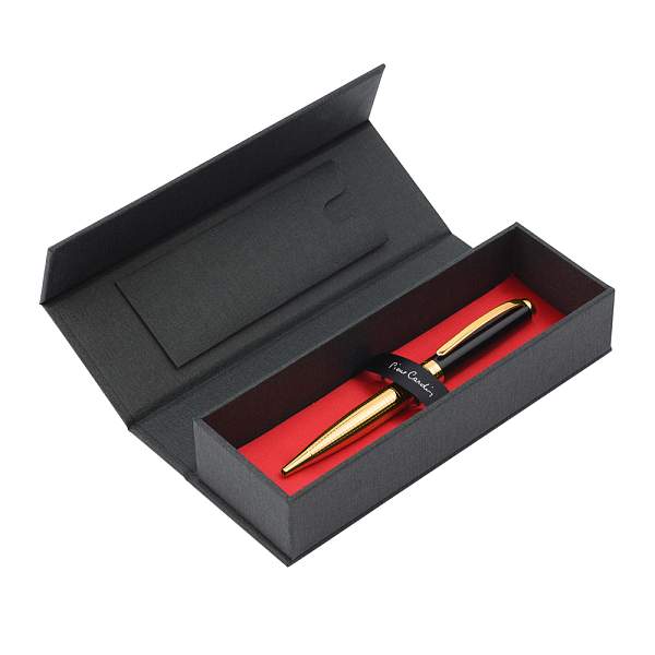 Ручка шариковая Pierre Cardin GOLDEN. Цвет - золотистый и черный. Упаковка B-1 PC8112BP Pierre Cardin, Артикул: PC8112BP фото №1