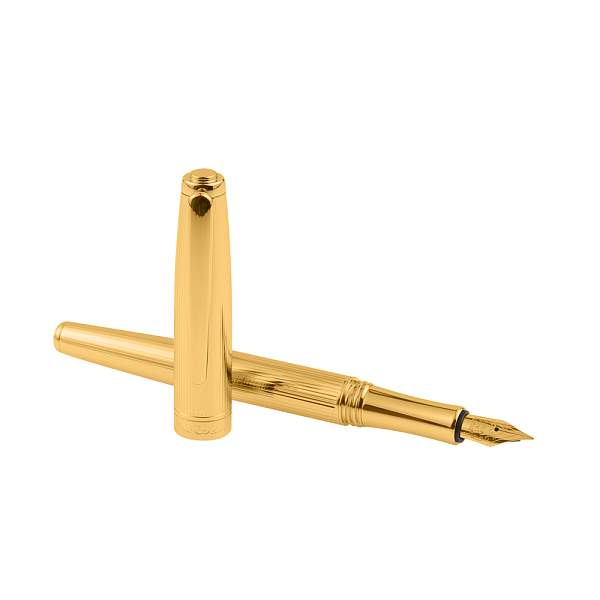 Ручка перьевая Pierre Cardin GOLDEN. Цвет - золотистый. Упаковка B-1 PC8113FP Pierre Cardin, Артикул: PC8113FP фото №1