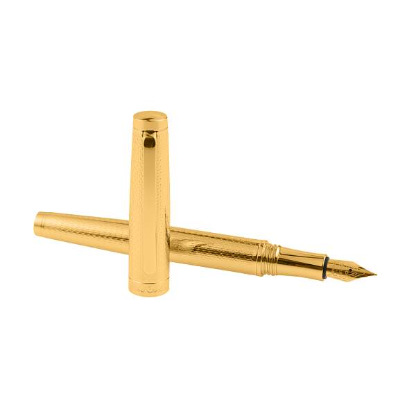 Ручка перьевая Pierre Cardin GOLDEN. Цвет - золотистый. Упаковка B-1 PC8114FP Pierre Cardin, Артикул: PC8114FP фото №1