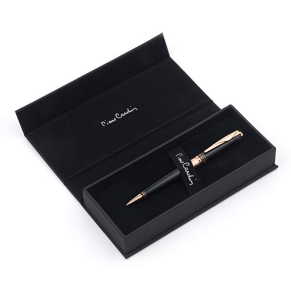 Ручка шариковая Pierre Cardin SECRET Business, цвет - черный с орнаментом. Упаковка B PCA1062BP Pierre Cardin, Артикул: PCA1062BP фото №1