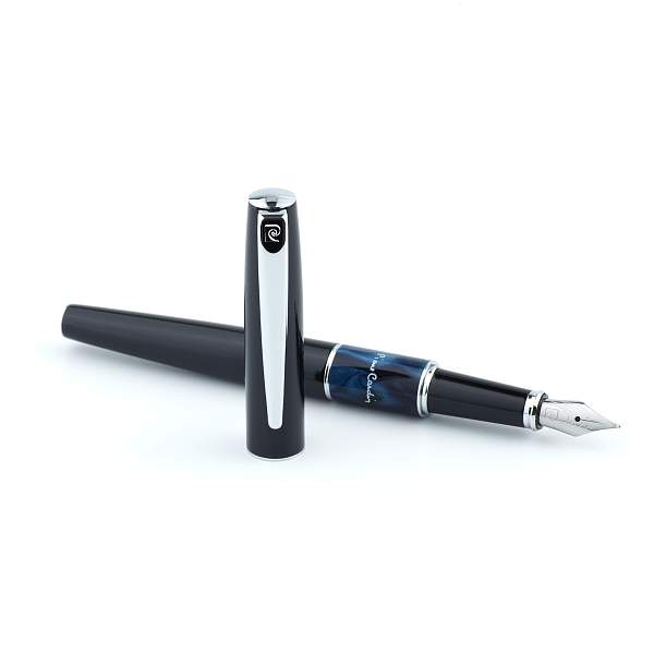 Ручка перьевая Pierre Cardin LIBRA, цвет - черный и синий. Упаковка В. PC3400FP-02 Pierre Cardin, Артикул: PC3400FP-02 фото №1