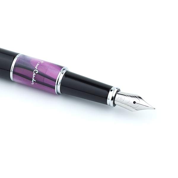 Ручка перьевая Pierre Cardin LIBRA, цвет - черный и фиолетовый. Упаковка В. PC3405FP-02 Pierre Cardin, Артикул: PC3405FP-02 фото №1