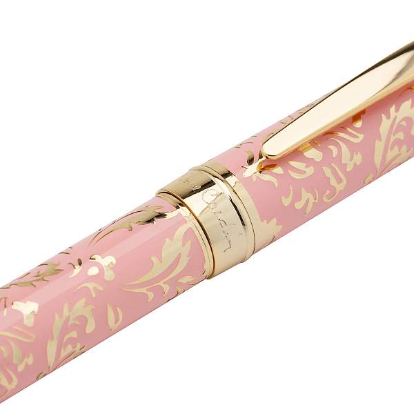 Ручка перьевая Pierre Cardin RENAISSANCE. Цвет - розовый и золотистый. Упаковка В-2. PC8300FP Pierre Cardin, Артикул: PC8300FP фото №1