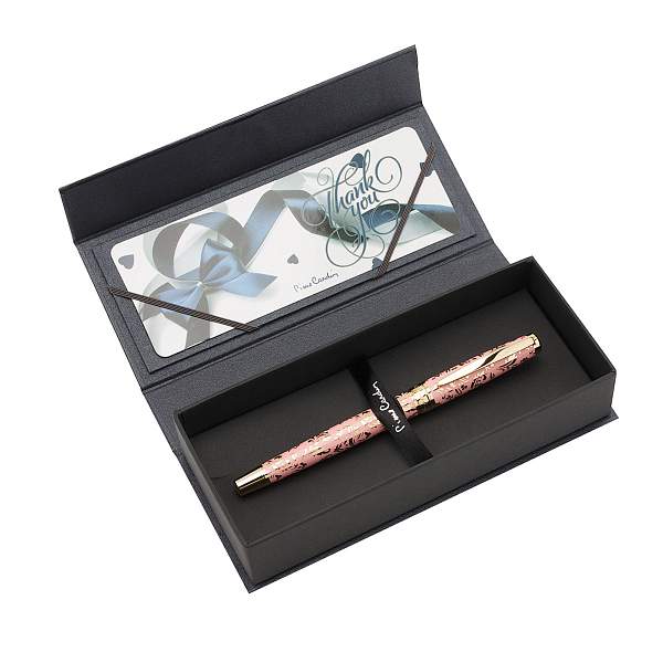 Ручка перьевая Pierre Cardin RENAISSANCE. Цвет - розовый и золотистый. Упаковка В-2. PC8300FP Pierre Cardin, Артикул: PC8300FP фото №1