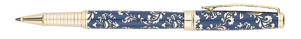 Ручка - роллер Pierre Cardin RENAISSANCE. Цвет - синий и золотистый. Упаковка В-2. PC8302RP Pierre Cardin, Артикул: PC8302RP фото №1