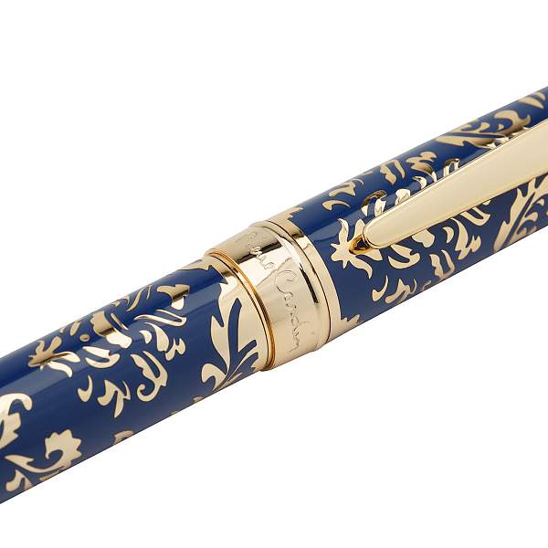 Ручка перьевая Pierre Cardin RENAISSANCE. Цвет - синий и золотистый. Упаковка В-2. PC8302FP Pierre Cardin, Артикул: PC8302FP фото №1