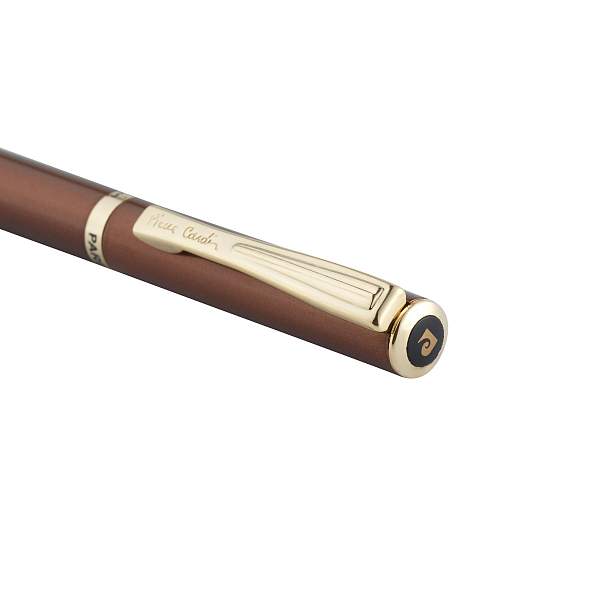 Ручка перьевая Pierre Cardin ECO, цвет - коричневый металлик. Упаковка Е PC0866FP Pierre Cardin, Артикул: PC0866FP фото №1