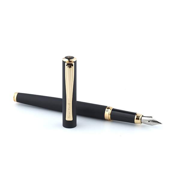 Ручка перьевая Pierre Cardin ECO, цвет - черный матовый. Упаковка Е PC0867FP Pierre Cardin, Артикул: PC0867FP фото №1