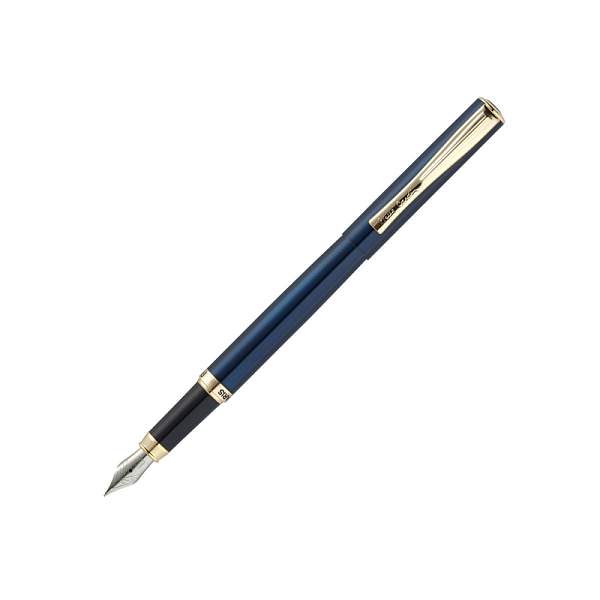 Ручка перьевая Pierre Cardin ECO, цвет - синий металлик. Упаковка Е PC0871FP Pierre Cardin, Артикул: PC0871FP фото №1