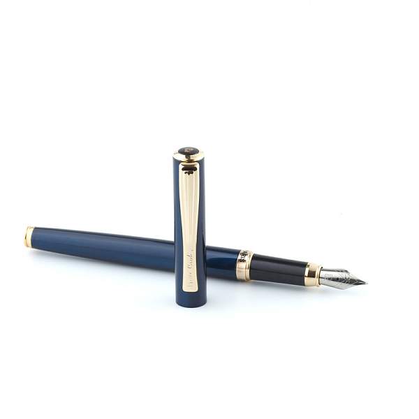 Ручка перьевая Pierre Cardin ECO, цвет - синий металлик. Упаковка Е PC0871FP Pierre Cardin, Артикул: PC0871FP фото №1