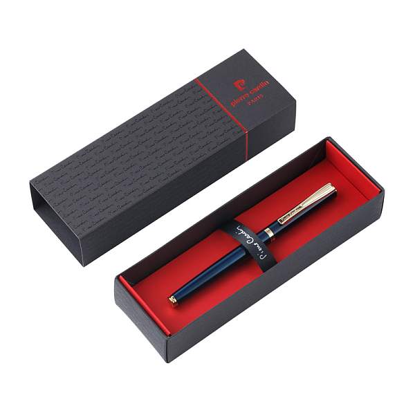 Ручка перьевая Pierre Cardin ECO, цвет - синий металлик. Упаковка Е PC0871FP Pierre Cardin, Артикул: PC0871FP фото №1
