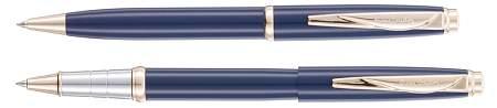 набор pierre cardin pen&pen: ручка шариковая + роллер. цвет - синий. упаковка е. pc0922bp/rp Pierre Cardin