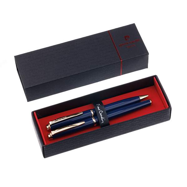 Набор Pierre Cardin PEN&PEN: ручка шариковая + роллер. Цвет - синий. Упаковка Е. PC0922BP/RP Pierre Cardin, Артикул: PC0922BP/RP фото №1