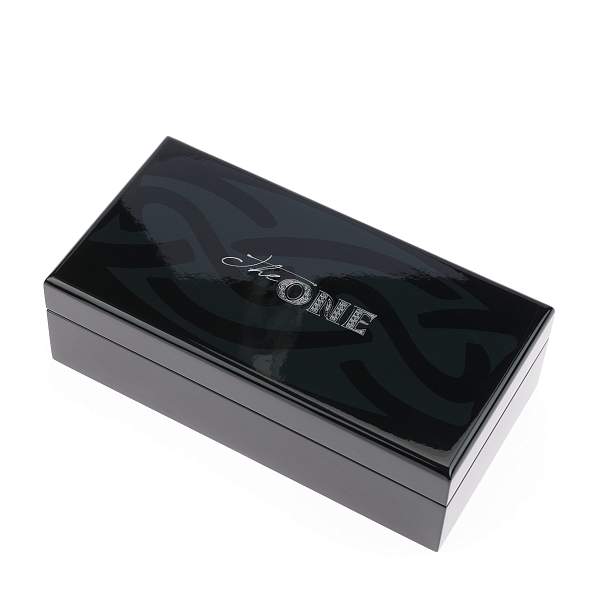 Ручка перьевая Pierre Cardin THE ONE. Цвет - черненая сталь и т.синий. Упаковка L PC1001FP-08 Pierre Cardin, Артикул: PC1001FP-08 фото №1