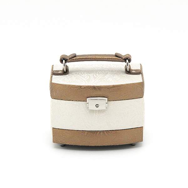 Шкатулка для украшений Jardin D'Ete, цвет бежево-золотой, 15,8 х 13 х 11,5 см 6207R JARDIN D'ETE, Артикул: 6207R фото №1