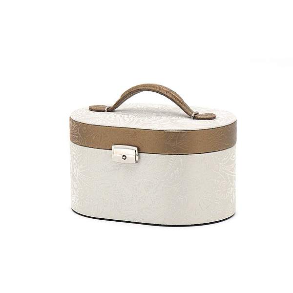 Шкатулка для украшений Jardin D'Ete, цвет бежево-золотой, 21,7 х 15 х 12,2 см P6814B JARDIN D'ETE, Артикул: P6814B фото №1