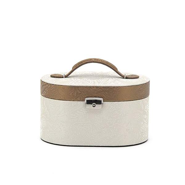 Шкатулка для украшений Jardin D'Ete, цвет бежево-золотой, 21,7 х 15 х 12,2 см P6814B JARDIN D'ETE, Артикул: P6814B фото №1