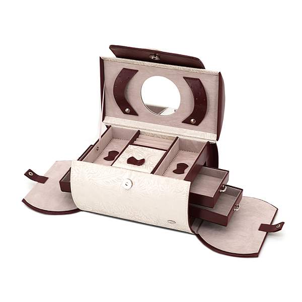 Шкатулка для украшений Jardin D'Ete, цвет бежево-золотой, 25 х 19 х 17,2 см P6847A JARDIN D'ETE, Артикул: P6847A фото №1