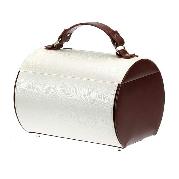 Шкатулка для украшений Jardin D'Ete, цвет бежево-золотой, 25 х 19 х 17,2 см P6847A JARDIN D'ETE, Артикул: P6847A фото №1