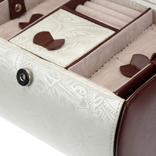 Шкатулка для украшений Jardin D'Ete, цвет бежево-золотой, 25 х 19 х 17,2 см P6847A JARDIN D'ETE, Артикул: P6847A фото №1