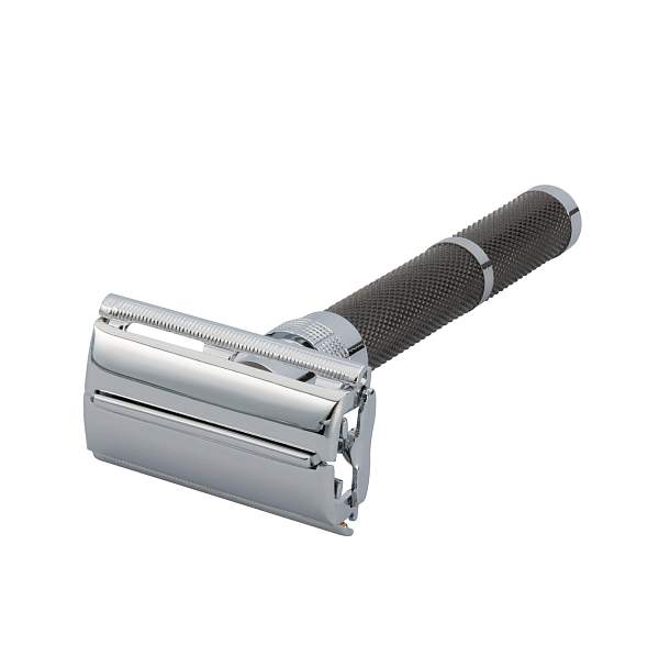 Станок для бритья  Erbe, цвет хром, ручка черная 6491 Erbe, Артикул: 6491 фото №1