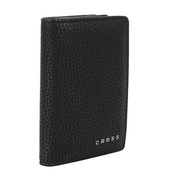 Визитница Cross Nueva Management Black, кожа наппа, фактурная, чёрный, 10,5 х 7,5 х 2 см AC2168544_2-1 CROSS, Артикул: AC2168544_2-1 фото №1
