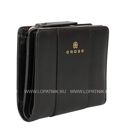 кошелёк cross kelly wall black, кожа наппа, гладкая, цвет чёрный, 11,2 x 9,4 x 2 см ac928083_1-1 CROSS