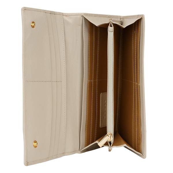 Кошелёк Cross Monaco Ivory, кожа наппа, гладкая, цвет "слоновая кость", 20 x 11 x 2,5 см AC898288_1-16 CROSS, Артикул: AC898288_1-16 фото №1