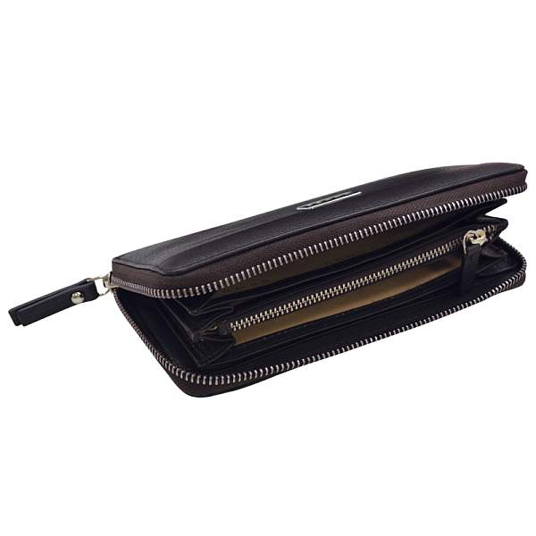 Кошелёк Cross Spanish Summer. Кожа наппа, фактурная, коричневый, 19 х 10 х 1,9 см AC528092-14 CROSS, Артикул: AC528092-14 фото №1