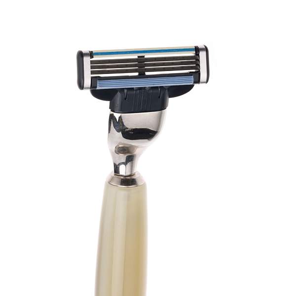 Бритвенный набор Mondial: станок, помазок, подставка; светлый и серый перламутр MOON-PR-603-STK-NK-M3 MONDIAL, Артикул: MOON-PR-603-STK-NK-M3 фото №1